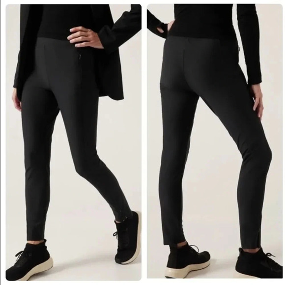 Athleta Stellar Tight in Black Size 2 - Picture 1 of 15